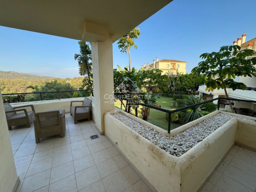 Spacious apartment in the Mansions in San Roque Club with golf course views 