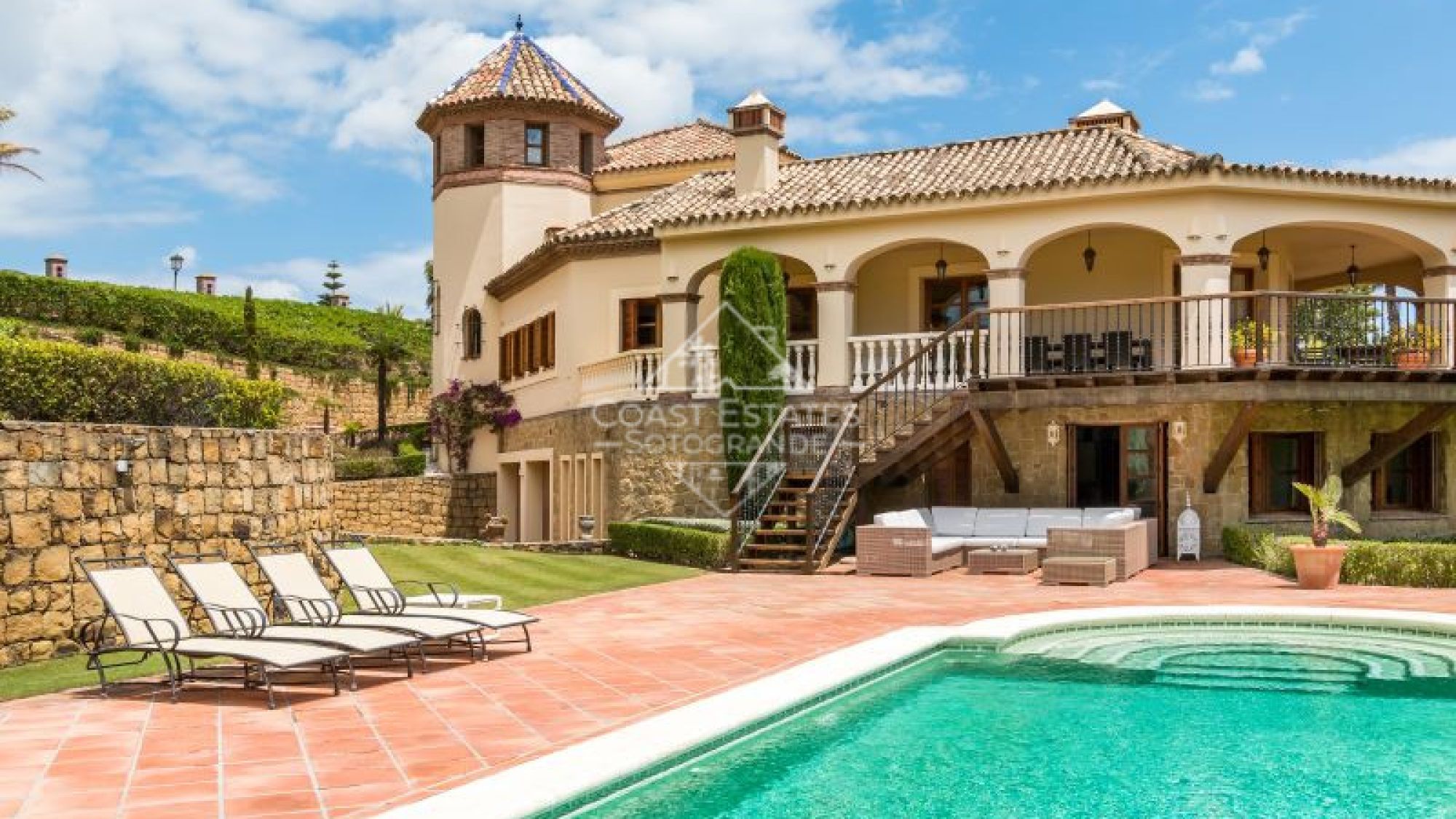 Villa in erster Golflinie in Sotogrande zum Verkauf