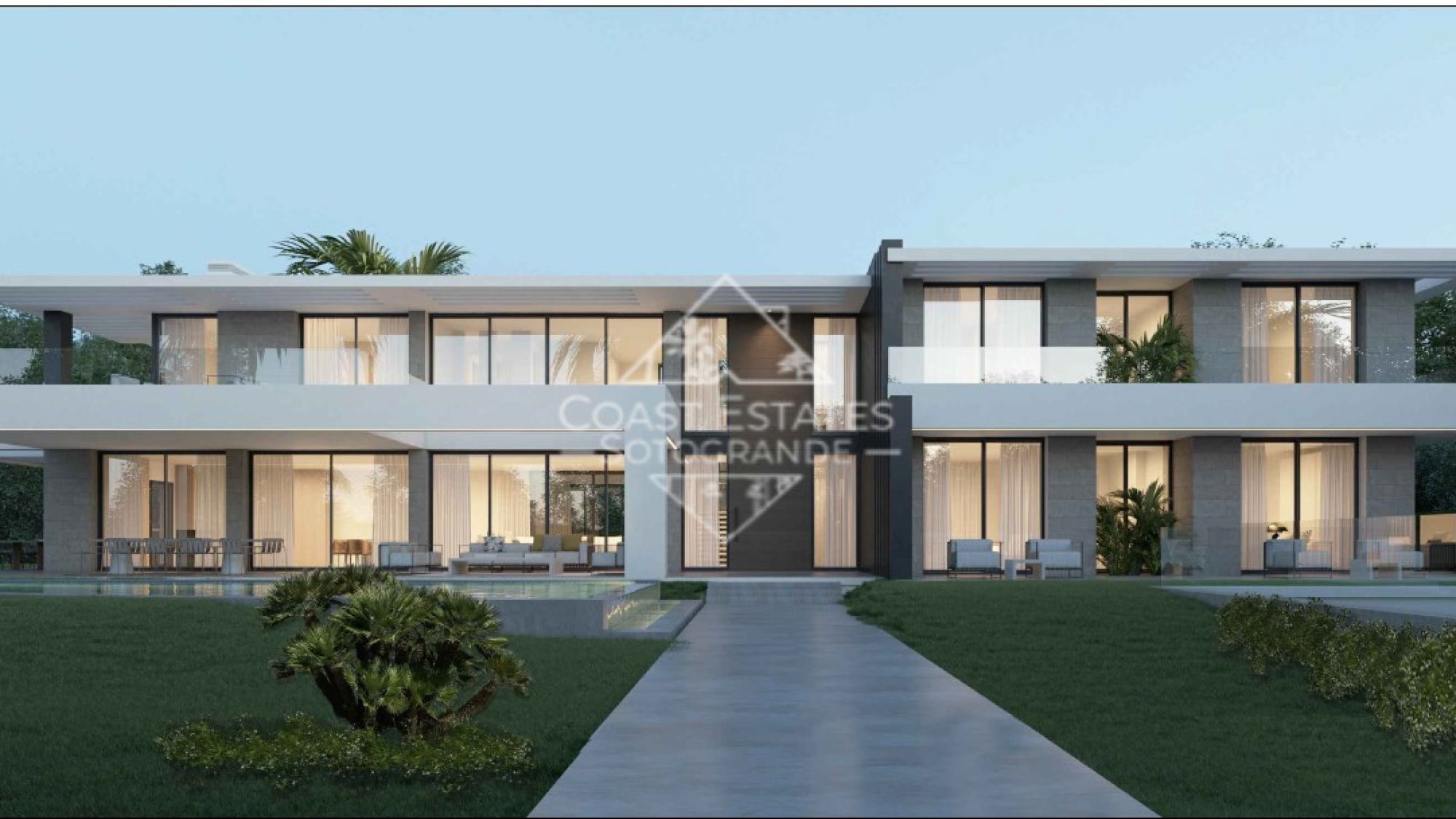 Prime Plot with Approved Project in Calle Fusta, Sotogrande Alto