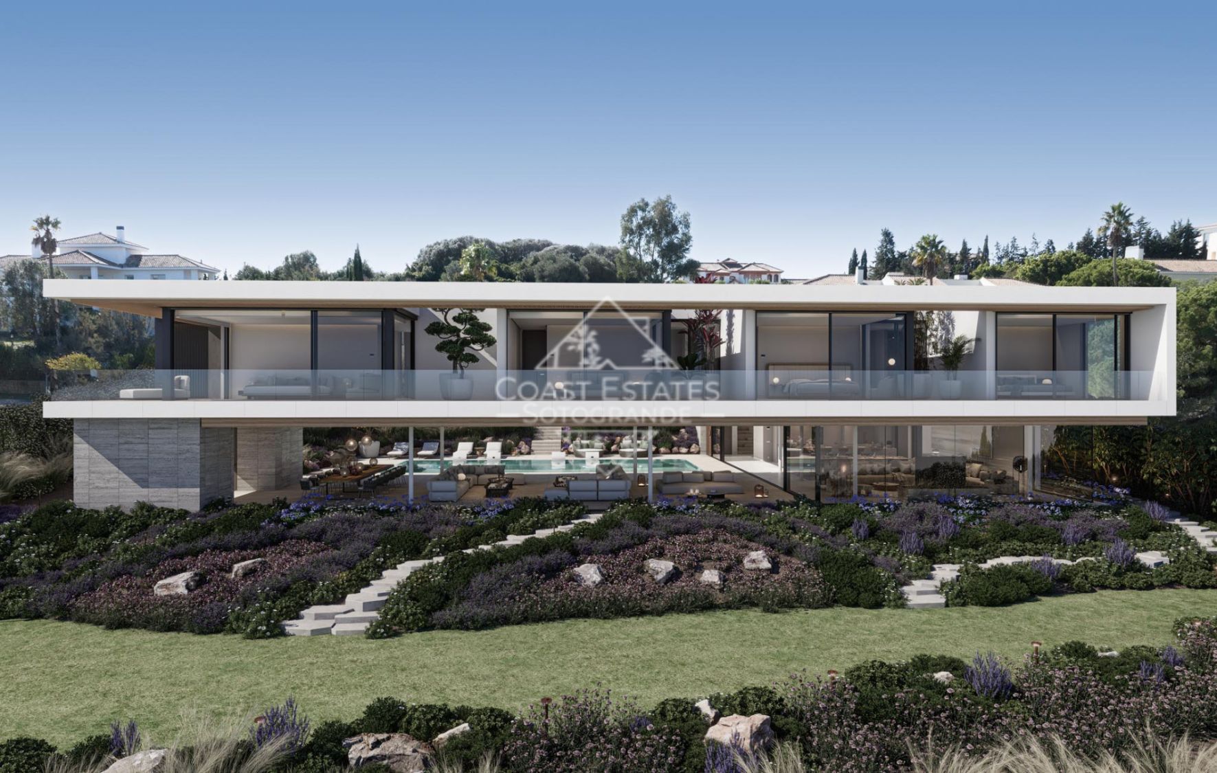 Luxurious Modern Design Villa with Breathtaking Views in La Reserva- Sotogrande