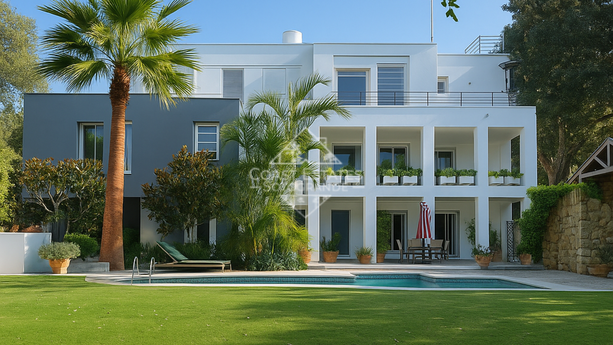 Elegant Villa with Private Garden and Pool in Sotogrande Alto Central