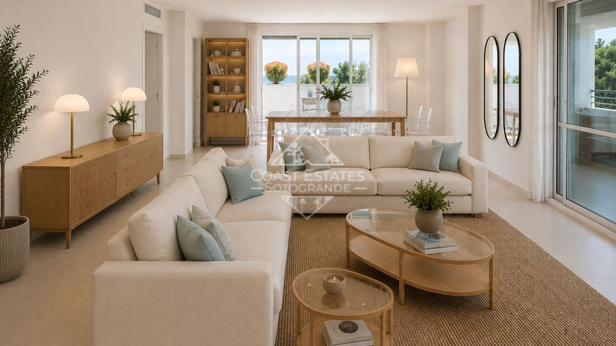 Beautifully Refurbished Four-Bedroom Apartment in Senda Chica, La Reserva, Sotogrande