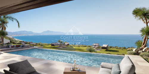 New built Villa development iwith spectacular sea views in La Paloma, Manilva 