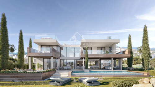 New built Villa development iwith spectacular sea views in La Paloma, Manilva 