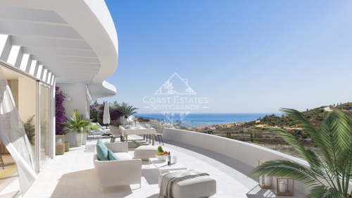 Exclusive new built Penthouse with stunning views in Alcaidesa for sale