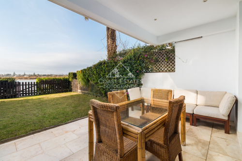 Frontline River townhouse with stunning views in the best location in Paseo del Rio in Sotogrande