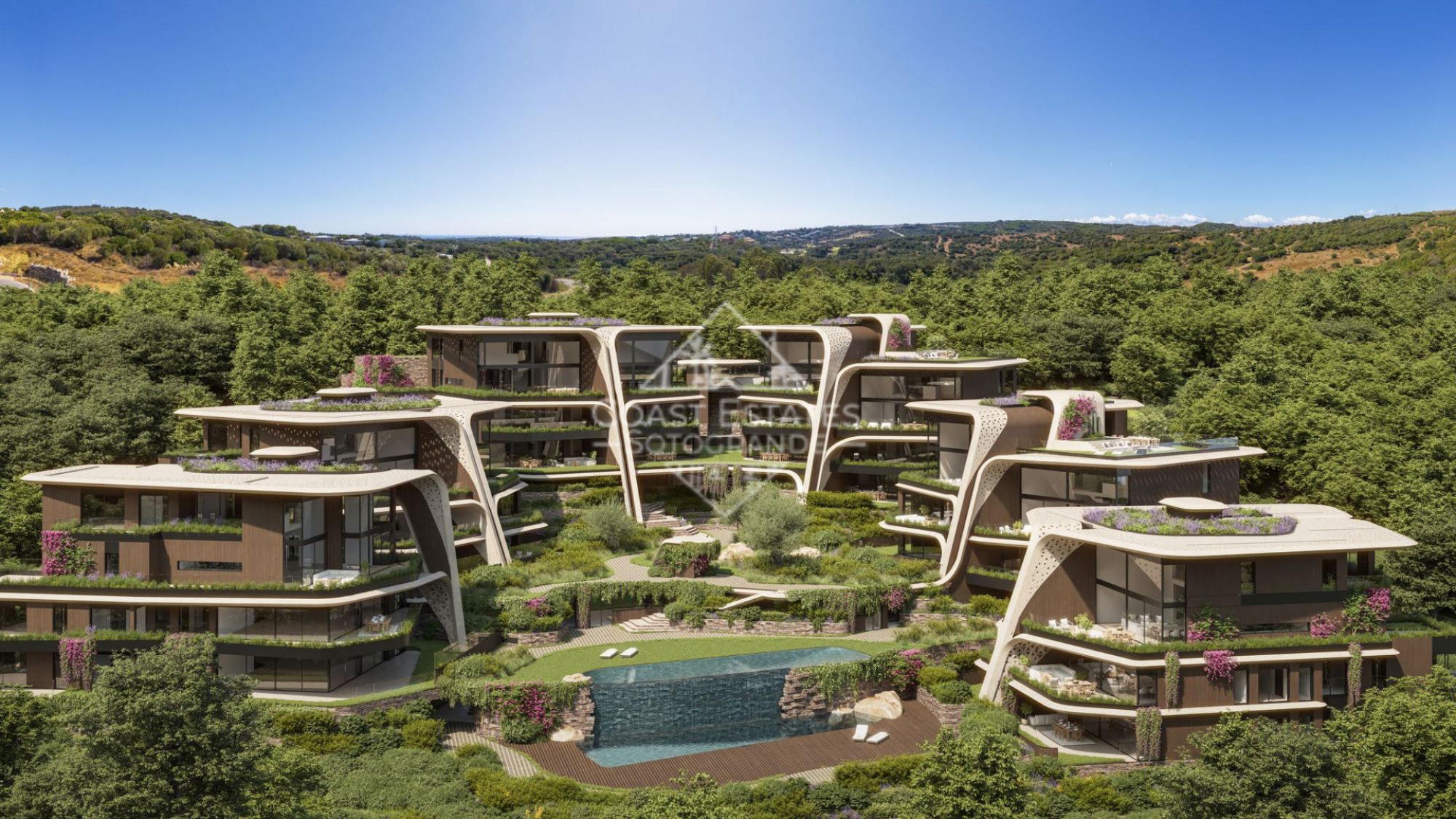 Promoción Boutique de 33 Unidades en venta en Sotogrande cerca de la escuela internacional